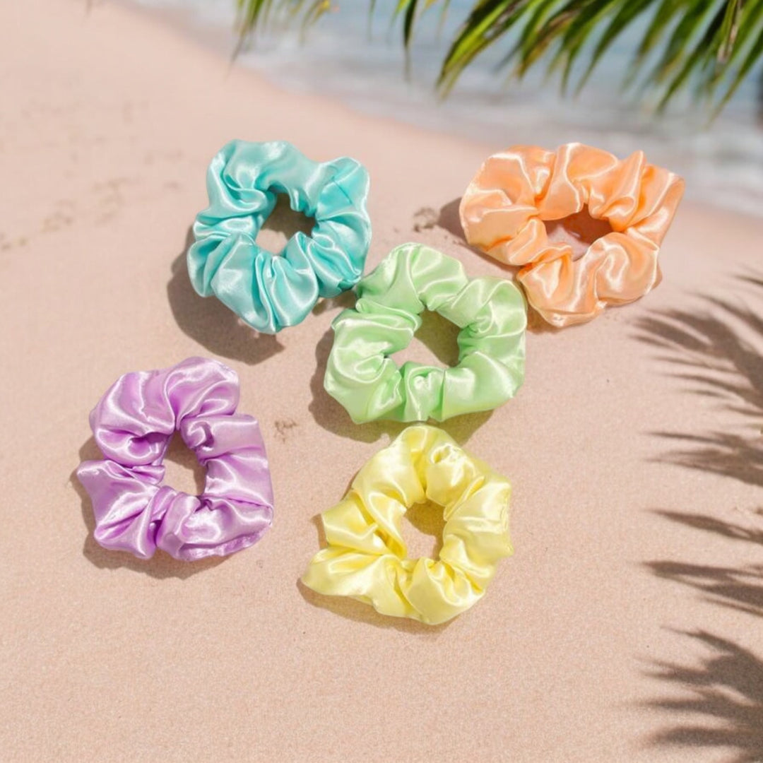 Jamila Accessories Laguna Breeze Vacay Scrunchie Set