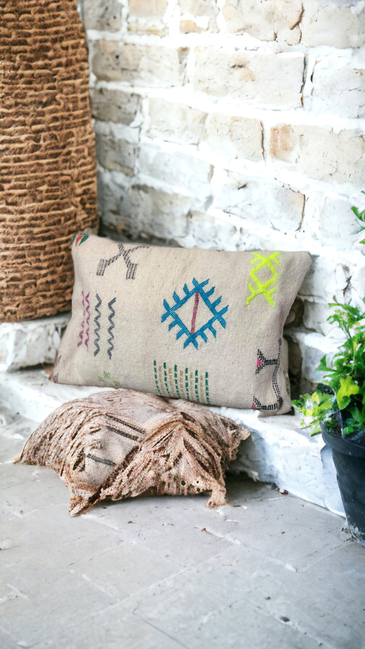Jamila Homeware Zagora Cushion Cover Natural Hessian
